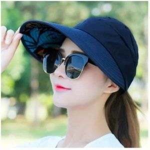Cheers.US Sun Hats for Women Wide Brim Sun Hat Packable UV Protection Visr Flopy